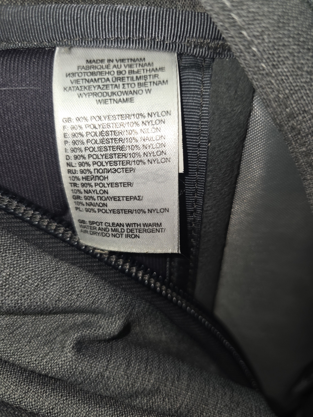The North Face Recon Gray Backpack with Maroon Trim - Picture 10 of 16